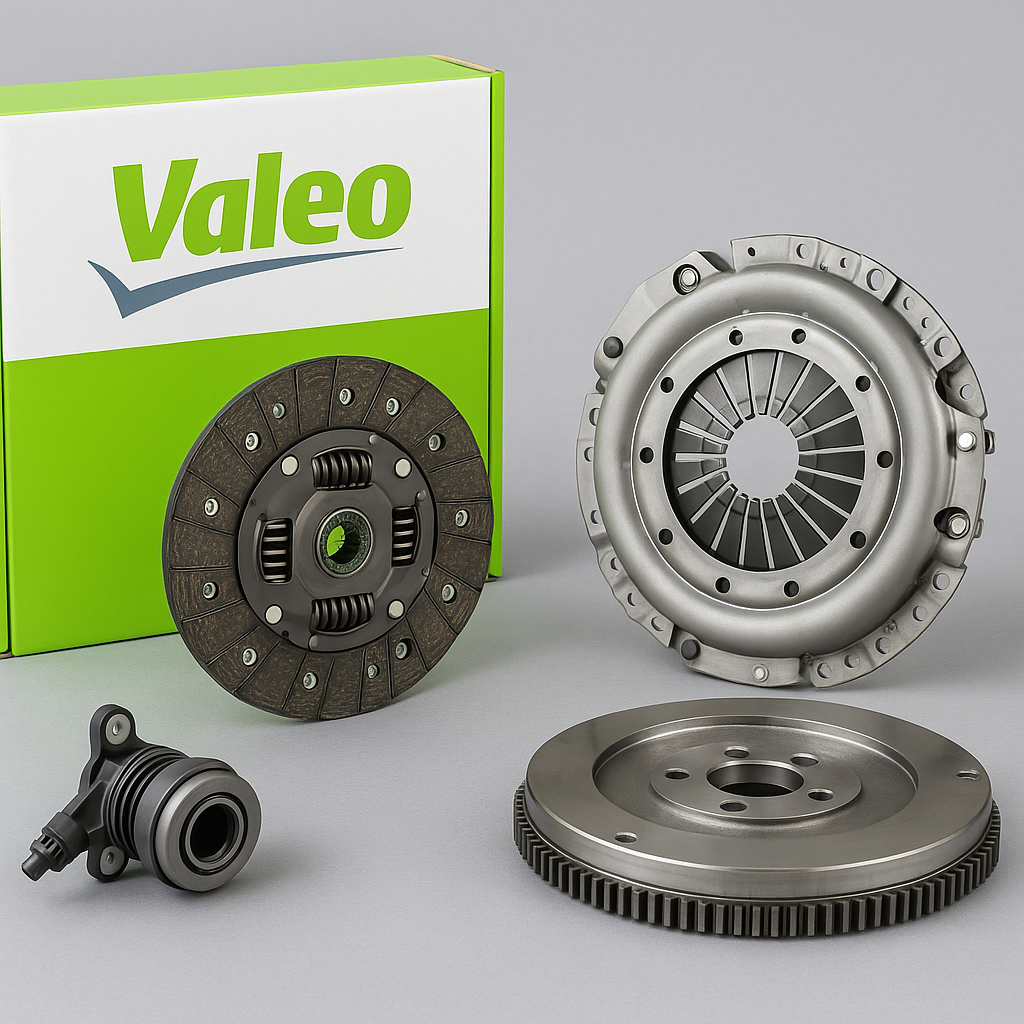 Valeo Clutch Kit with Pressure Plate, Concentric Slave Cylinder and Solid Flywheel – OE Quality Automotive Components