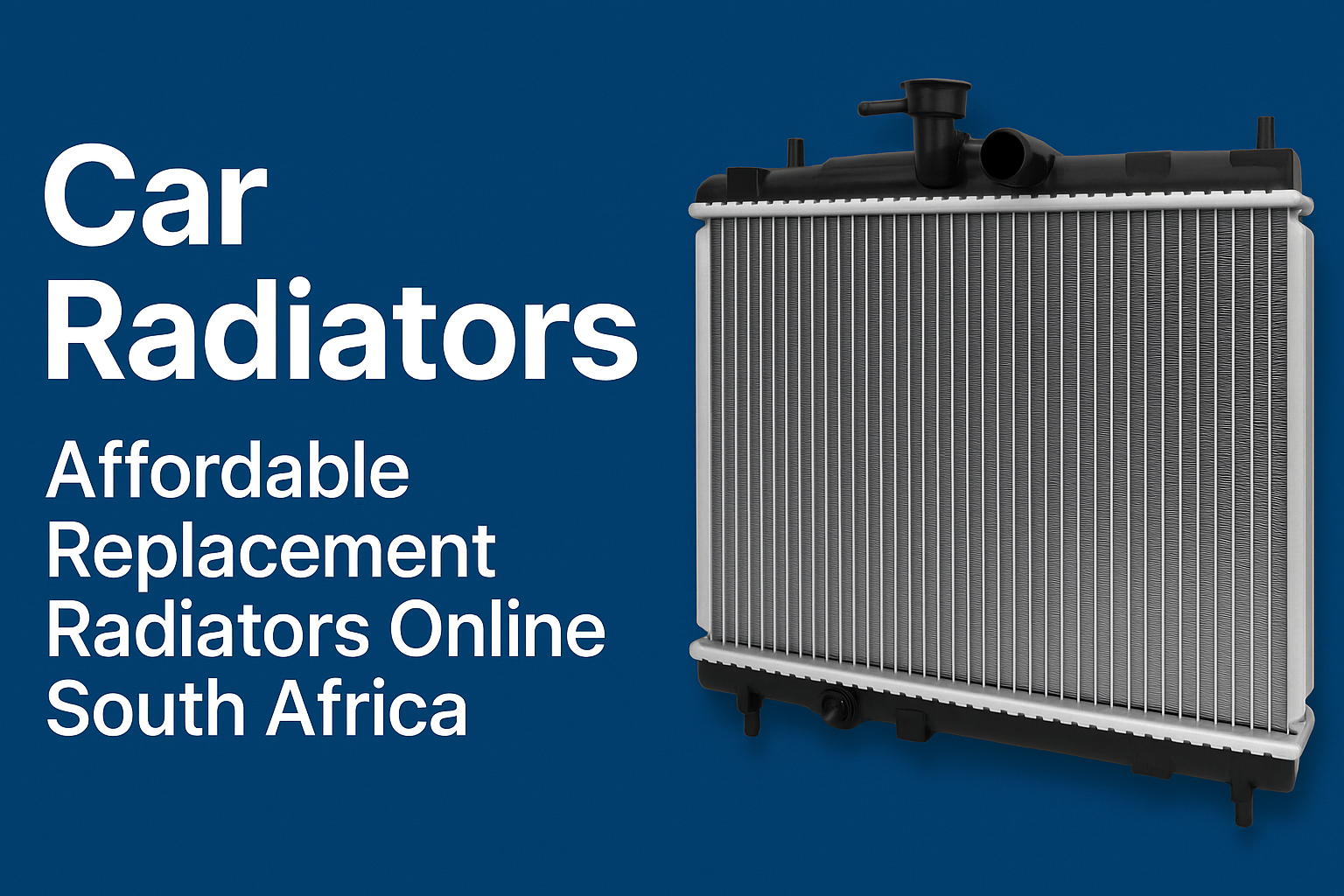 Car Radiators β Affordable Replacement Radiators Online South Africa