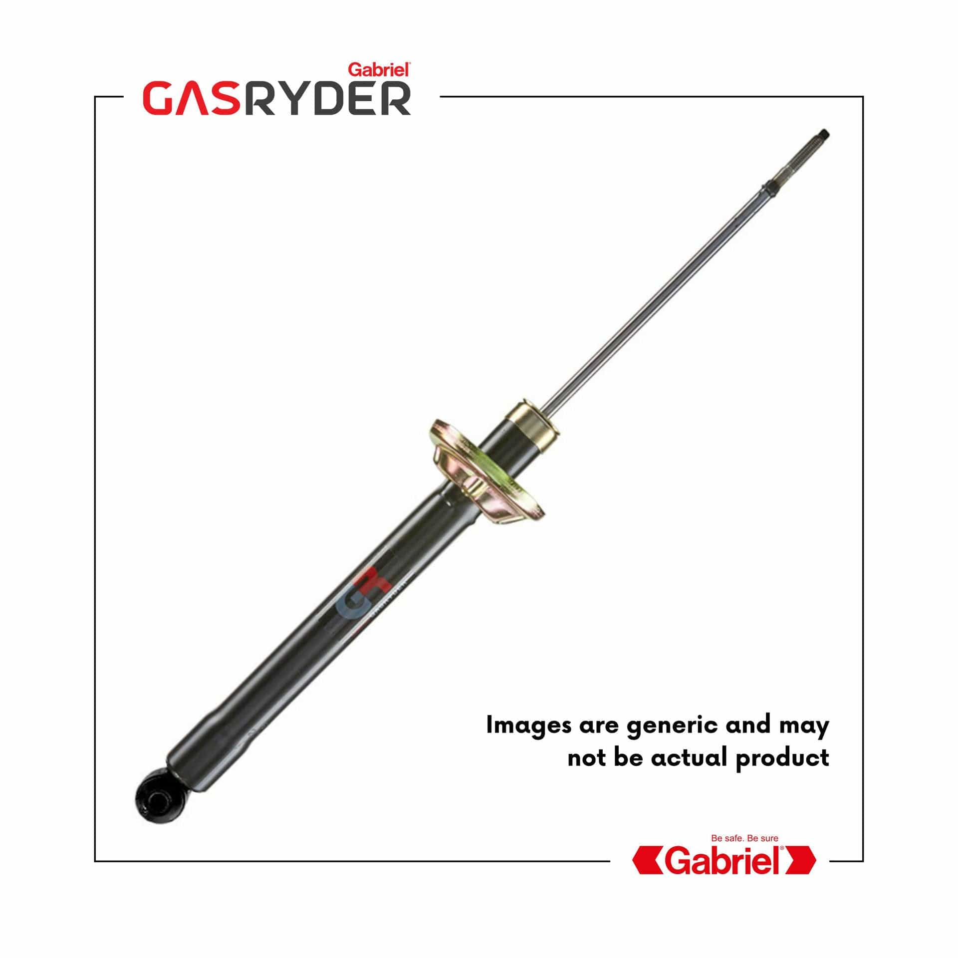 Gabriel Rear Shock Absorber For VW Polo Classic And Polo Playa 1996-2003 South Africa 69081