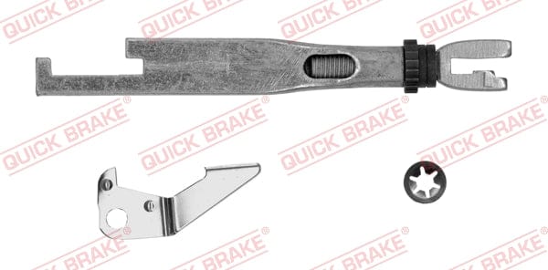 Brake adjuster right for Peugeot 306 TU5JP NFZ and XU7JP LFZ petrol engines – 10253001-1R