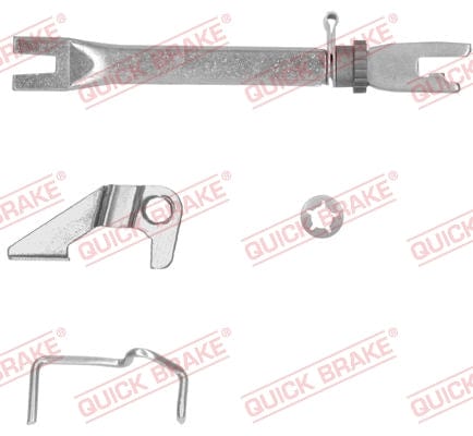 Brake adjuster right for Chevrolet Aveo, Sonic, Spark, Opel Corsa, Kadett, Daewoo Lanos, Nubira – 10253004-1R