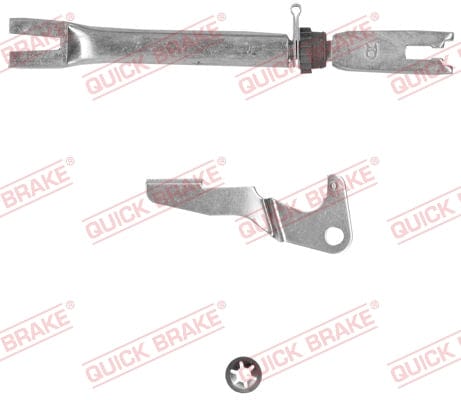 Brake adjuster right for BMW 316i E36 and Renault Scenic models – 10253008-1R