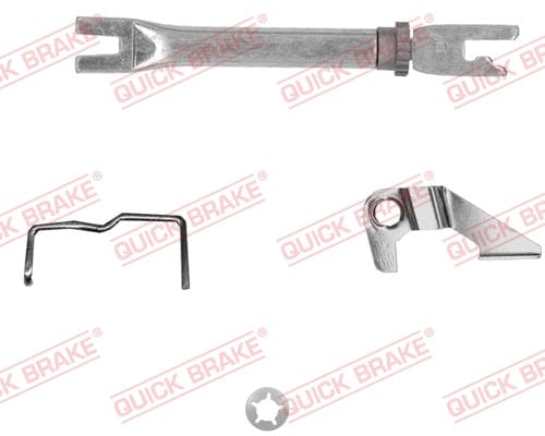 Brake adjuster left for Chery QQ3, Chevrolet Spark, Daewoo Matiz β 10253014-1L