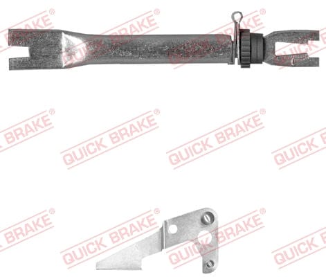 I-Brake Adjuster Right Ford B-Max, Fiesta 6, Figo 2, Focus 3 (10253024-1R)