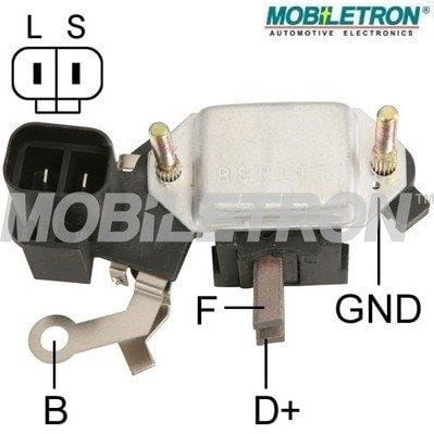 Alternator Voltage Regulator Hitachi Nissan 2.5 2.7 Diesel Nissan 1 Tonner Isuzu 2.8 Kia K2700 2 Pin S L IR EF 14.3V REG3028