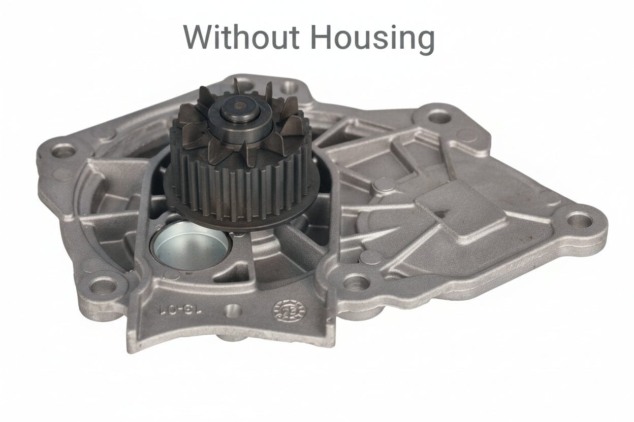 Water Pump Audi A1 A3 A4 A5 Q5 TT Volkswagen Golf Porsche Macan Two Options - (+Housing/-Housing)