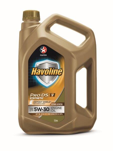 Caltex Havoline Pro DS V 5W-30 5L South Africa 500218396