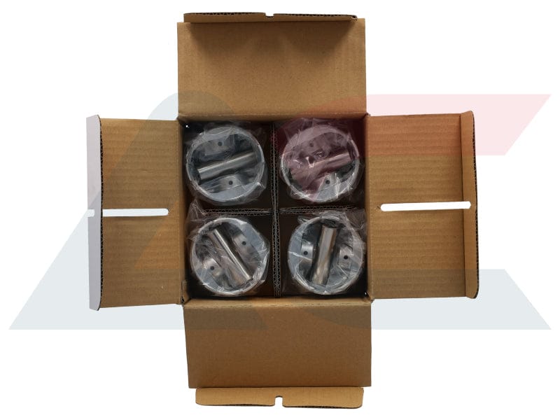 Piston Set (4) Without Rings - Toyota Conquest, Corolla & Tazz 2E 12V (1986-2006) PTY407301X