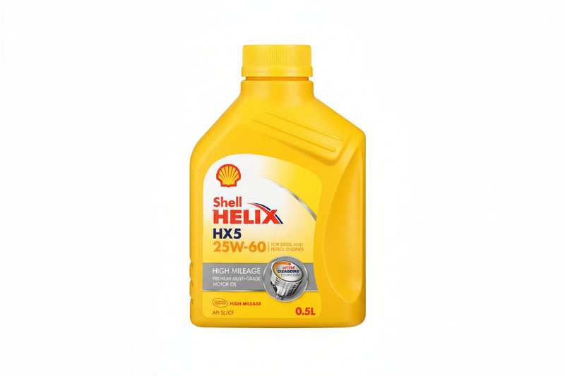Shell Helix HX5 25W-60 API SL CF 500ml Engine Oil South Africa 550040681