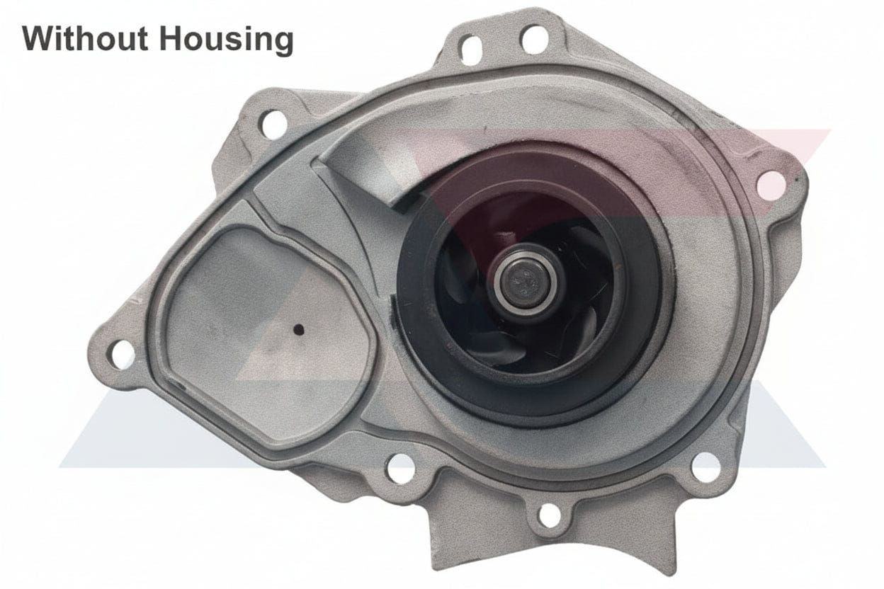 Water Pump Audi A1 A3 A4 A5 Q5 TT Volkswagen Golf Porsche Macan Two Options - (+Housing/-Housing)
