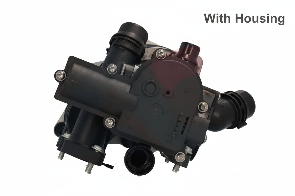 Water Pump Audi A1 A3 A4 A5 Q5 TT Volkswagen Golf Porsche Macan Two Options - (+Housing/-Housing)
