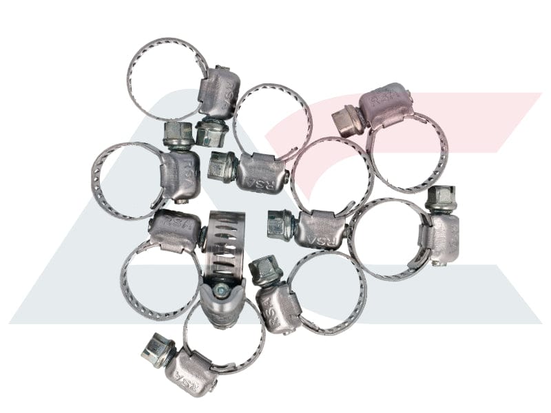 I-Hose Clamp 8-13Mm 8Mm Ububanzi (10 Pack) (Mh2)