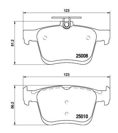 I-Rear Brake Pads Audi RS3 TT RS Quattro 2015-2025 (FBP1976)