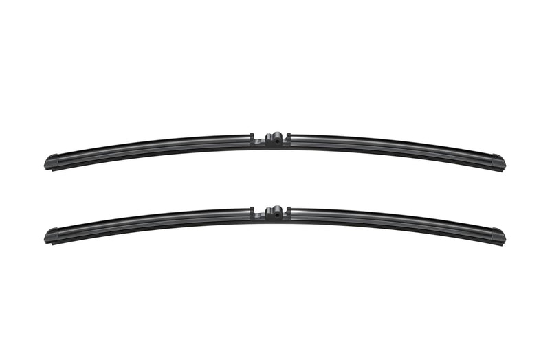 Bosch Flat Wiper Blade Kit for VW - 3397118943
Angled view of Bosch Flat Wiper Blade Kit for compatibility checking
Close-up view of Bosch Flat Wiper Blade Kit reference details