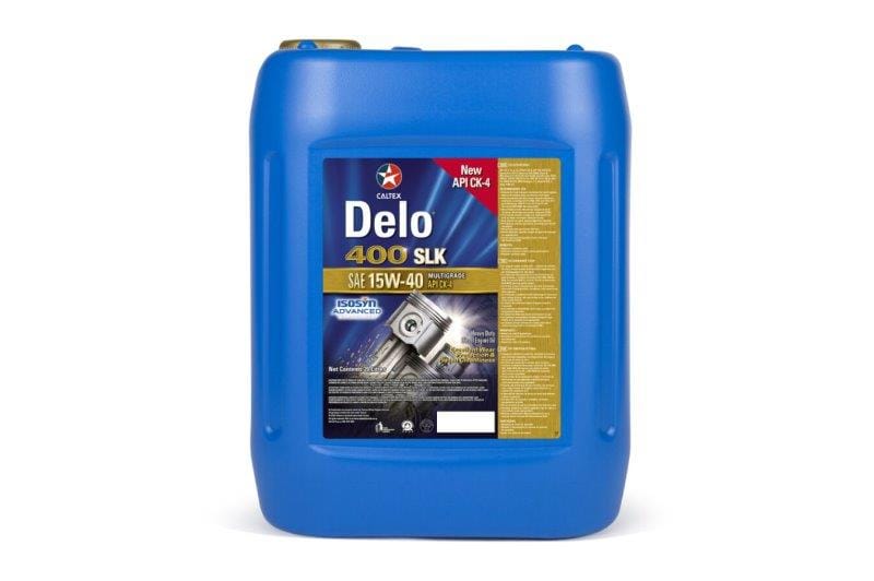 Caltex Delo 400 SLK 15W-40 ACEA E9 CK-4 CJ-4 CI-4 Plus CI-4 CH-4 20L South Africa 505502450