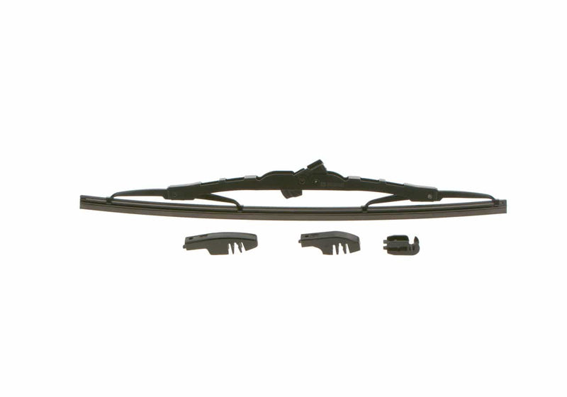 Bosch Wiper Blade for Chrysler - 3397004911
Angled view of Bosch Wiper Blade for compatibility checking
Close-up view of Bosch Wiper Blade reference details