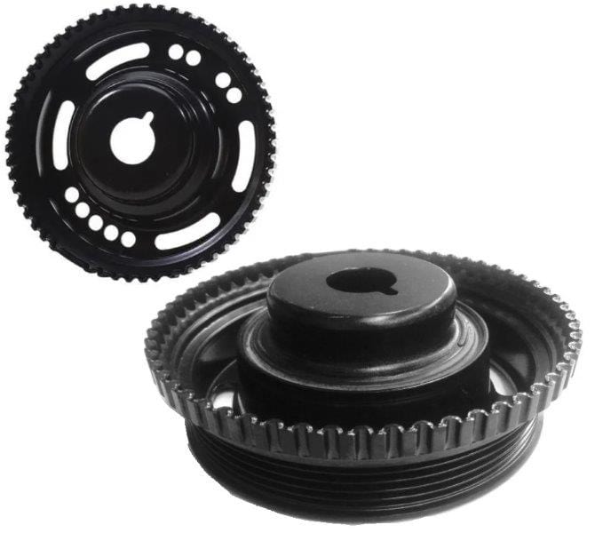 Polly Cranka/ポリー・クランカ　CF Fab CRANK PULLEY COROLLA 4AF FAN BELT - Accessories Spares Centre