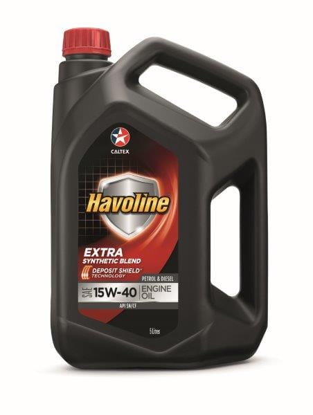 Caltex Havoline Extra 15W-40 5L South Africa 500130396