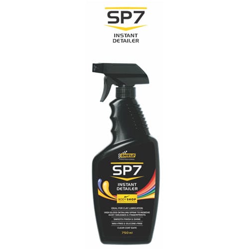 Shield SP7 Instant Detailer SP7 Showroom 750ml Clay Lubrication High Gloss Silicone & Wax Free Clear Coat Safe SH712