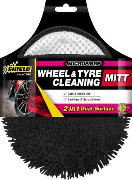 Shield Microfibre Wheel And Tyre Cleaning Mitt South Africa SH1144