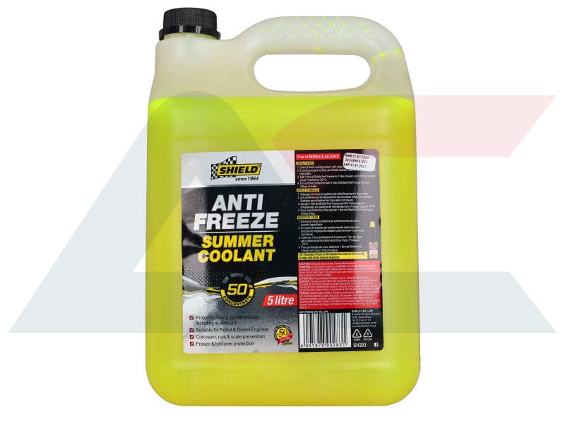 Shield Anti-Freeze Summer Coolant 50% Concentrate Antifreeze 5L South Africa SH203