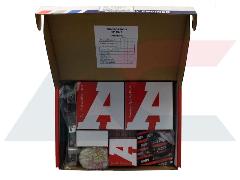 Ikhithi ye-Timing Chain Mitsubishi Pajero Colt Shogun 2.8TD 4M40 (TKMI409502D)