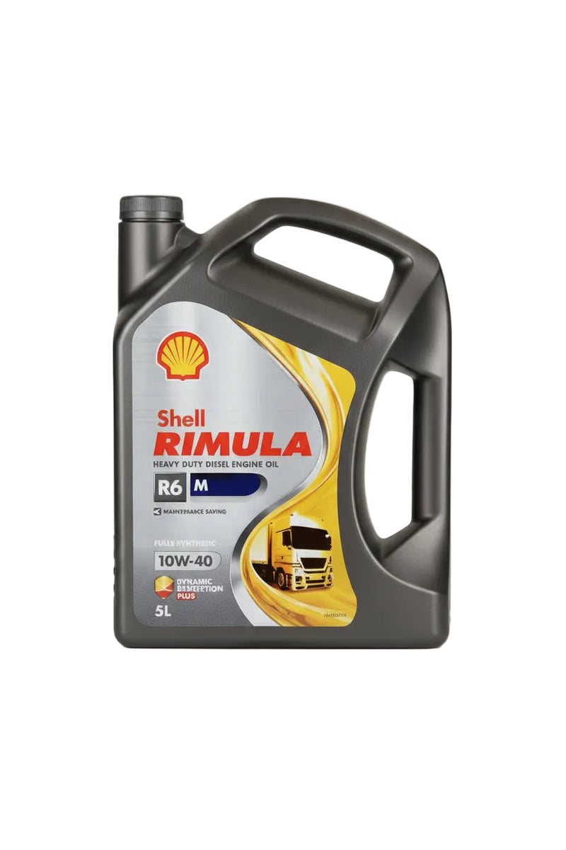 Shell Rimula R6 10W-40 CI-4 JASO DH-1 5L Diesel Engine Oil South Africa 550045022