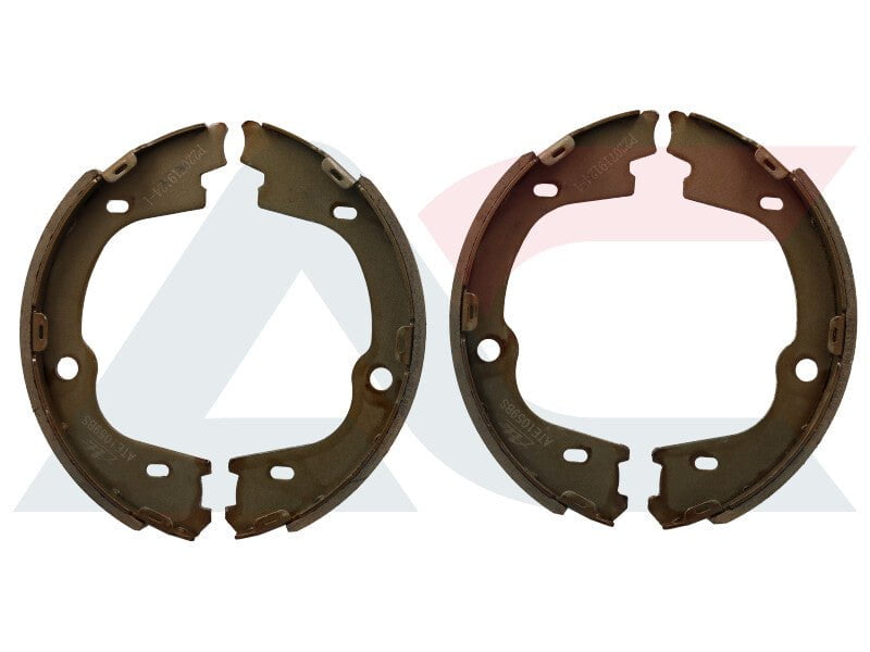ATE1059HBS rear brake shoes for Hyundai H-1 2.4i / 2.5 CRDi