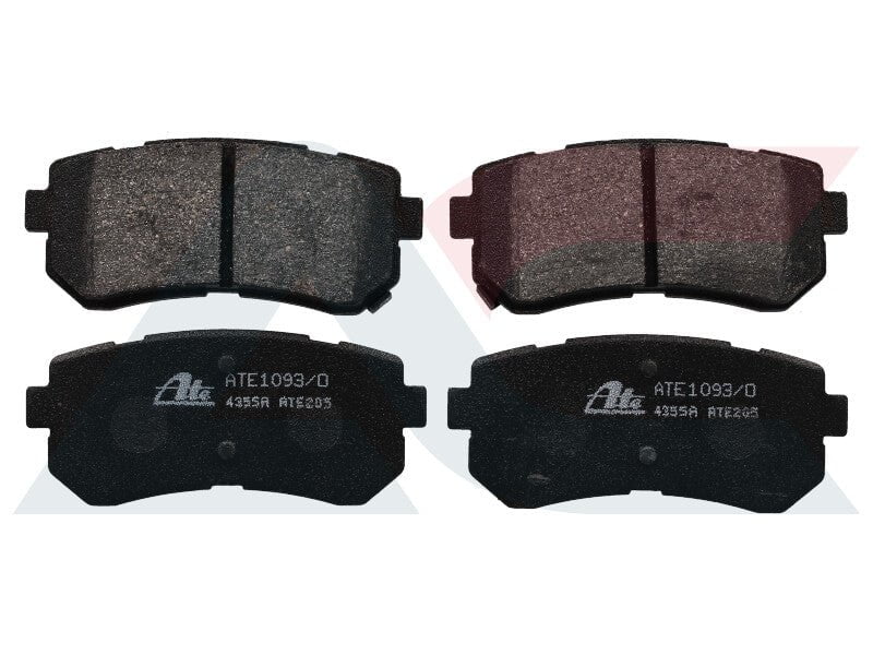 ATE1093 rear brake pads for Hyundai and Kia with Mando brake system