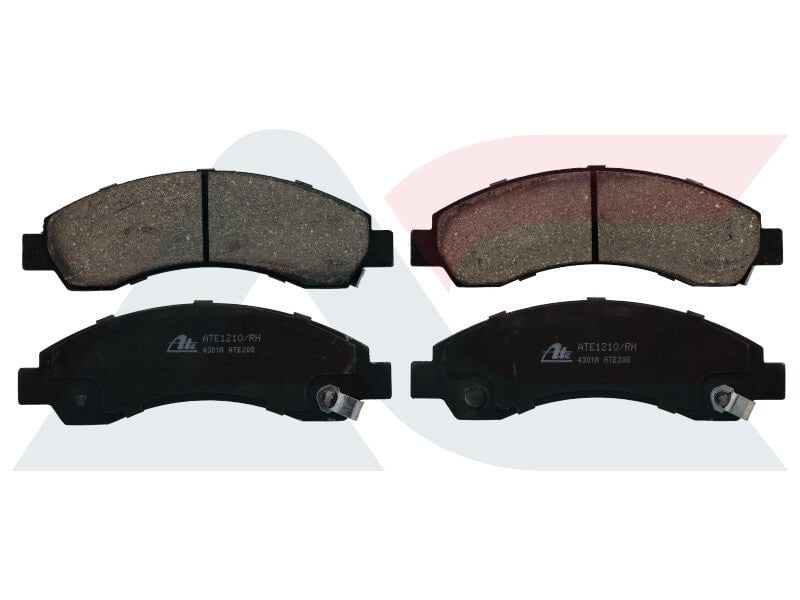 ATE1210 Front Brake Pads for GWM Hover, Steed & Isuzu KB