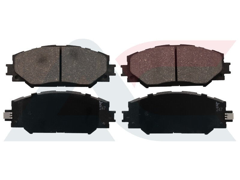 ATE1247 front brake pads for Toyota Corolla, Auris, RAV4 and Yaris Hybrid