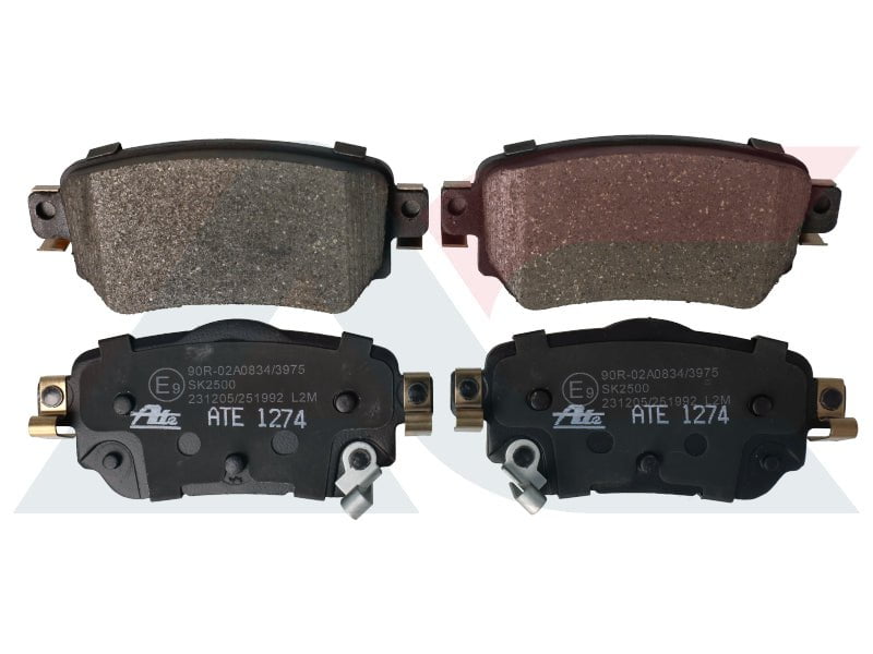 ATE1274 Rear Brake Pads – Fits Nissan Qashqai, Renault Kadjar, X-Trail, Koleos