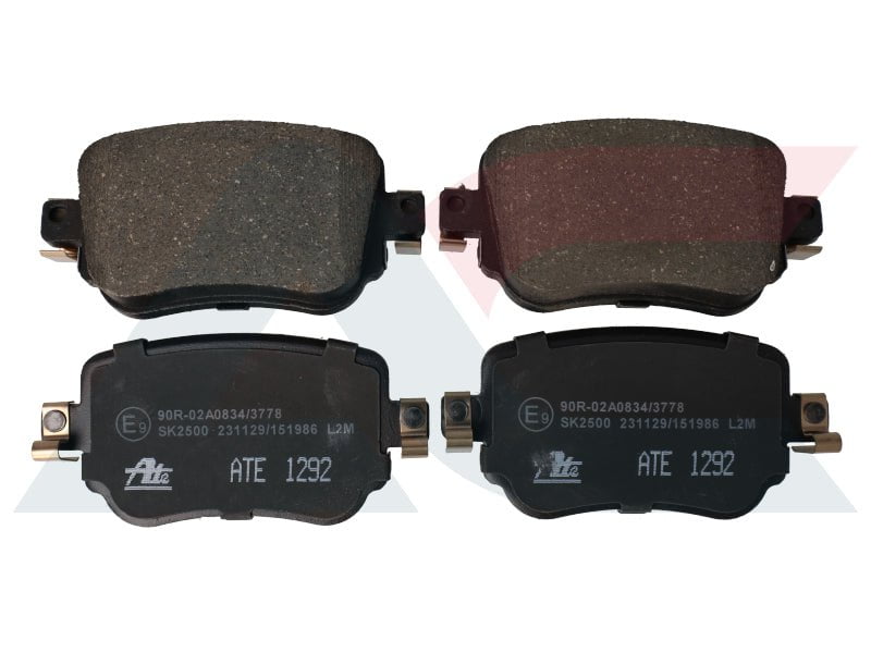 ATE1292 Rear Brake Pads for Audi A1, Q3 and VW Polo, Caddy – Lucas/TRW System