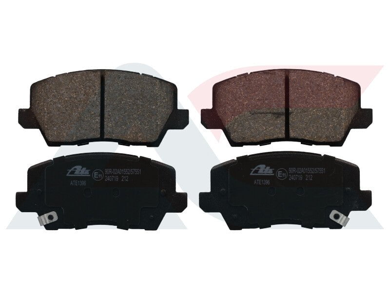 ATE1396 Front Brake Pads for Kia Picanto III 1.0 and 1.2 β Mobis Brake System
