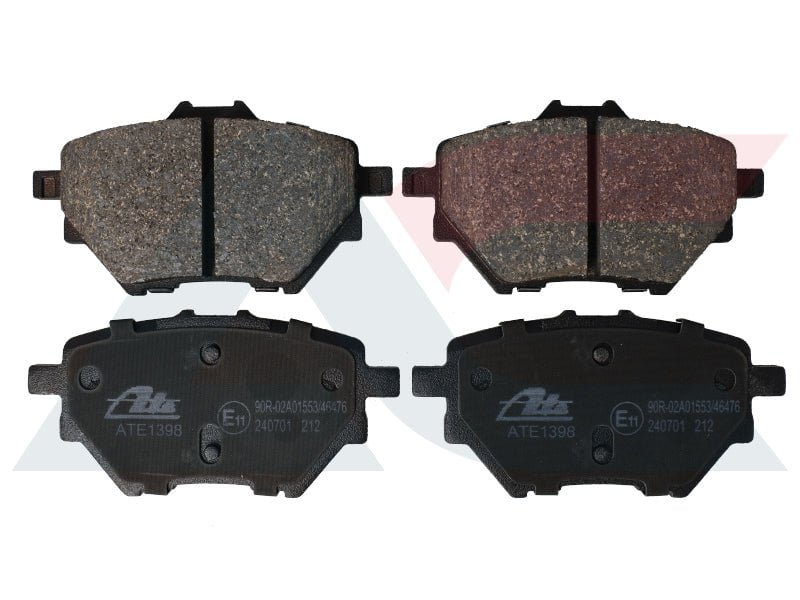ATE1398 rear brake pads for Haval H2, Peugeot 308, Citroën C4 Picasso