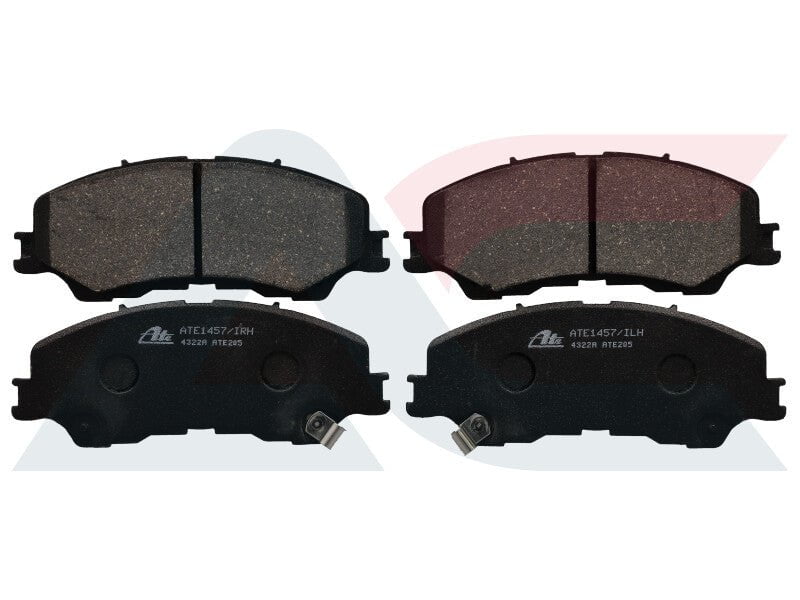 ATE1457 front brake pads for Isuzu D-Max and MU-X 3.0 DDI (2021–2025)