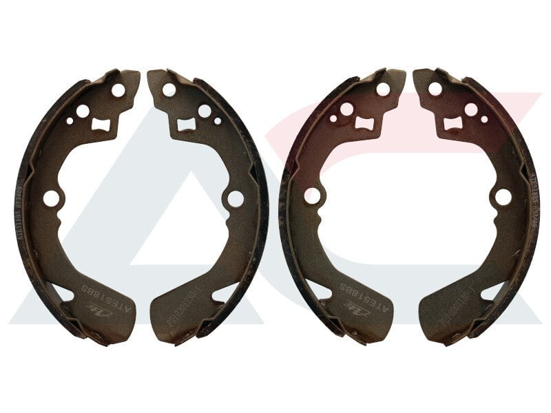 ATE518BS rear brake shoes – fits Hyundai ix35, Kia Rio, Mazda Etude