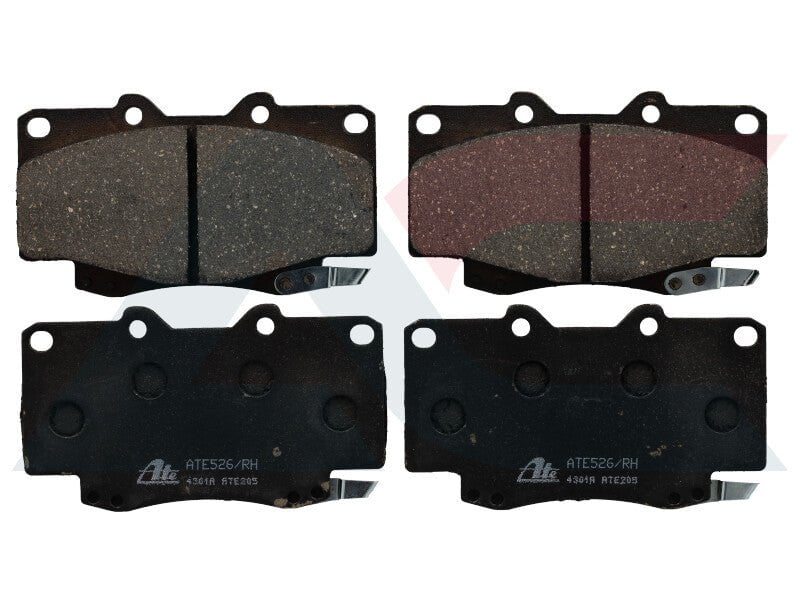 ATE526 front brake pads for Toyota Hilux, Land Cruiser and Prado 4x4 models