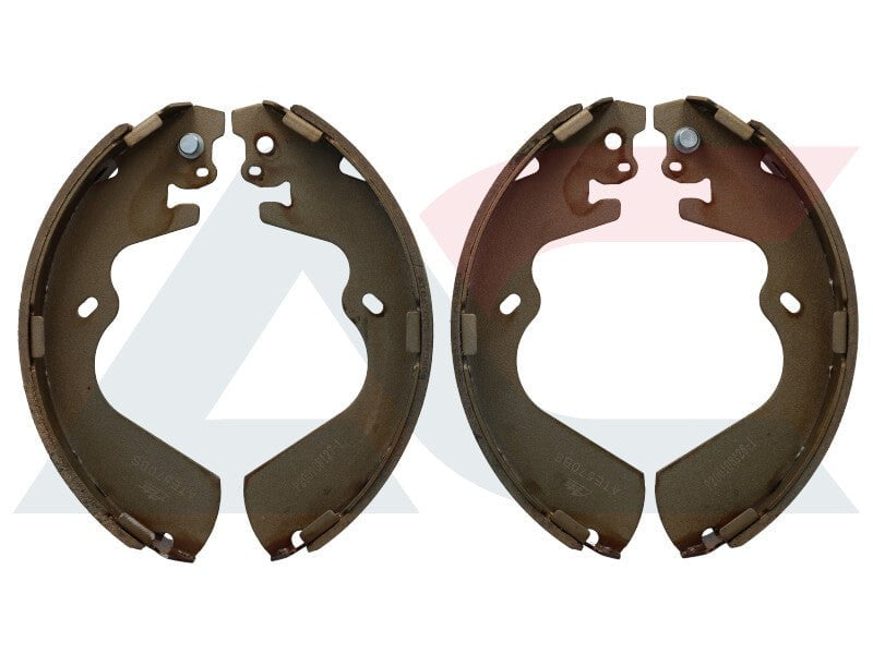 ATE570BS rear brake shoes for Hyundai H100 Bakkie 2.5 and 2.6 TD