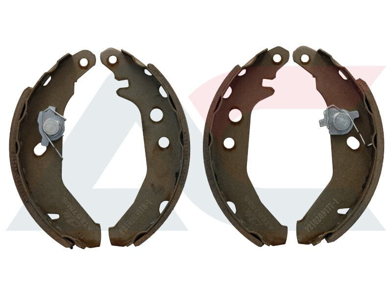 ATE575BS rear brake shoes for Ford Fiesta, Ikon, and Ka models