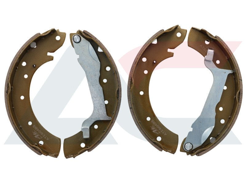ATE604BS rear brake shoes – Isuzu KB, NP300, Hilux – 254×57mm