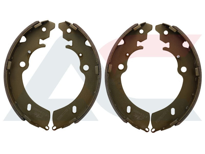 ATE648BS rear brake shoes for Isuzu KB 2.5 DiTD and 3.0 D 4x4 – 254mm x 50mm, ECE R90 approved