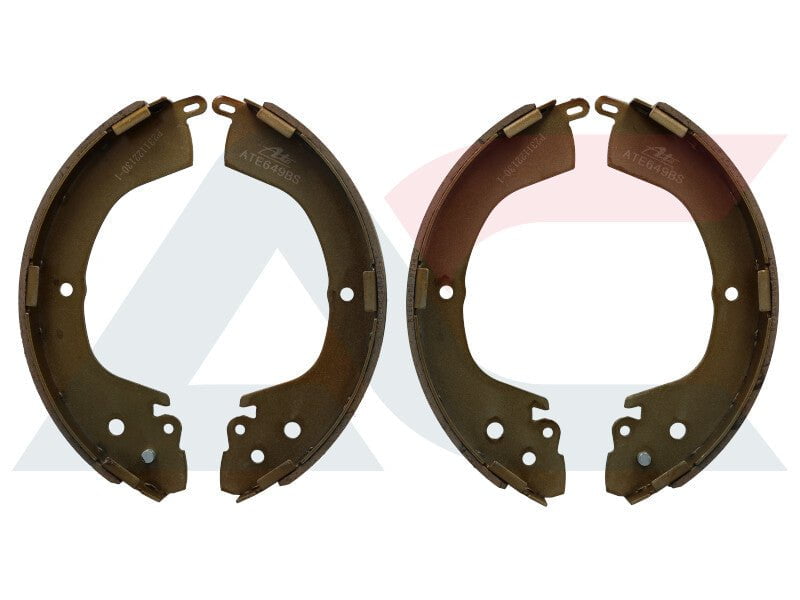 ATE649BS rear brake shoes for Mitsubishi Colt Rodeo, Triton, L400