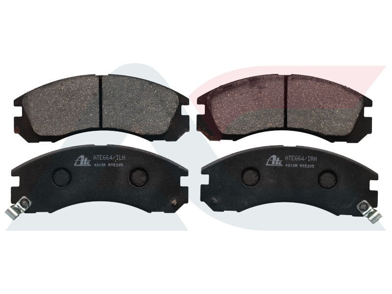 ATE664 front brake pads for Mitsubishi Pajero, Colt, Lancer, and Outlander
