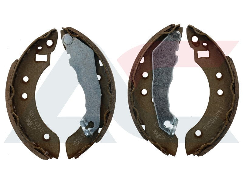 ATE711BS rear brake shoes – Ford Escort III, Nissan Sentra II, Renault 11/9