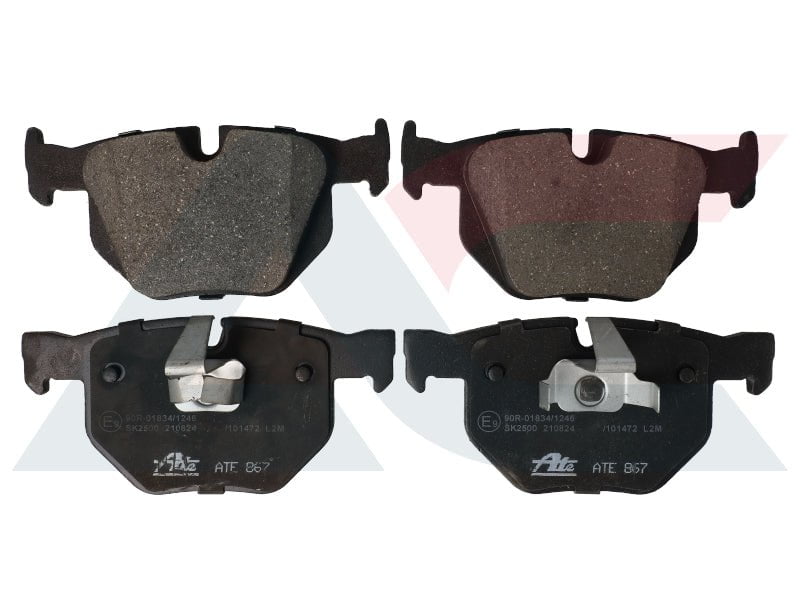 ATE867 Rear Brake Pads for BMW 3 Series, 5 Series, 7 Series, X3, X5, Land Rover Range Rover & Maserati Quattroporte