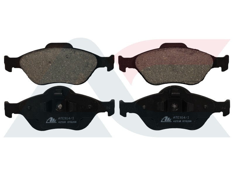 ATE914 front brake pads for Ford Figo, Mazda 2, Toyota Yaris