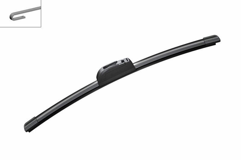 Bosch Aerotwin Retro Flat Wiper Blade AR 16 U for ACURA RDX - 3397008530
Angled view of Bosch Aerotwin Retro Flat Wiper Blade AR 16 U for compatibility checking
Close-up view of Bosch Aerotwin Retro Flat Wiper Blade AR 16 U reference details