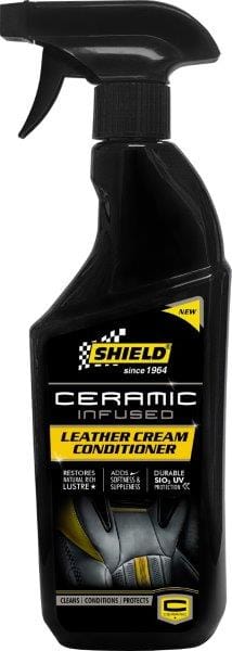 Shield Ceramic-infused Leather Cream 500ml SIO2 Cleans Conditions Protects South Africa SH1704