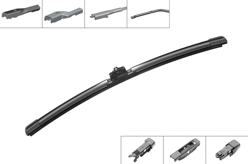 Bosch Aerotwin Plus Flat Wiper Blade AP 15 U for ALFA ROMEO MITO - 3397006828
Angled view of Bosch Aerotwin Plus Flat Wiper Blade AP 15 U for compatibility checking
Close-up view of Bosch Aerotwin Plus Flat Wiper Blade AP 15 U reference details